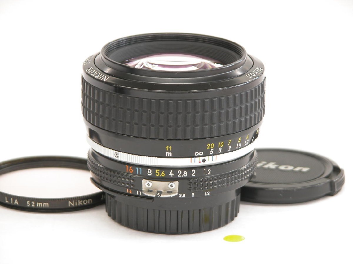 Ai-S ニッコール 50 F1，2 (レンズクリーニング済) 美品 50mm