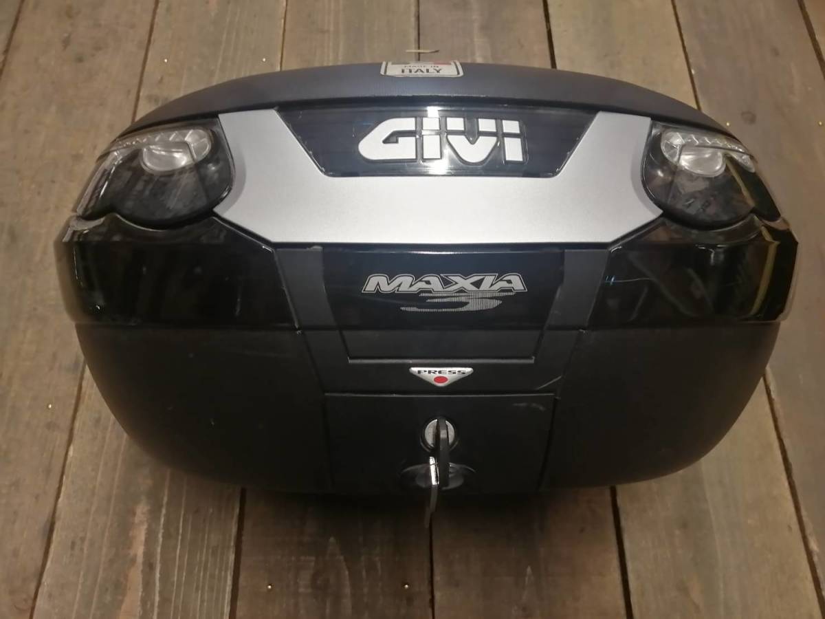 美品 格安 GIVI トップケース モノキーケース 55Lタイプ E55 MAXIA3 
