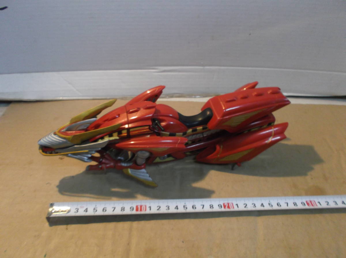 仮面ライダー龍騎 オートバイ 乗り物 バイク ジャンク品 フィギュア 