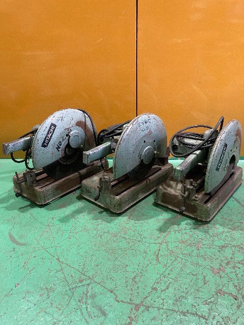 【本物保証，セール】 1円スタート 日立工機 高速切断機 CC14SA 3台セット 動作良好(切断機一般)｜売買されたオークション情報、yahooの商品情報をアーカイブ公開 - オークファン 鉄工用