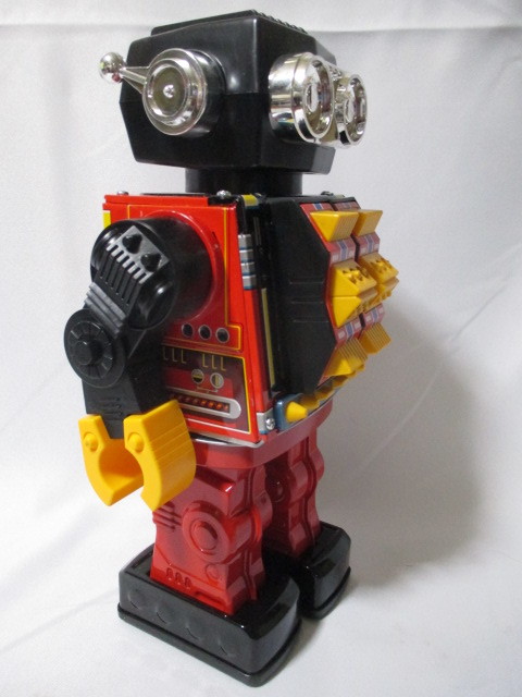 送料無料！ 堀川玩具 火星大王（SUPER ROBOTO) ブリキロボット 輸出用
