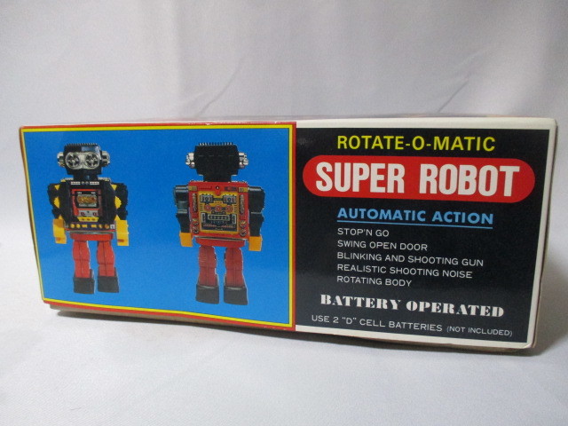 送料無料！ 堀川玩具 火星大王（SUPER ROBOTO) ブリキロボット 輸出用