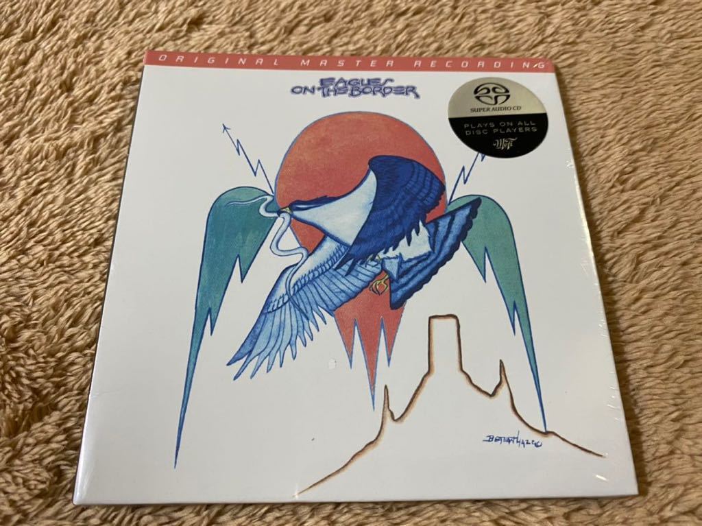 新品未開封　高音質SACD 希少限定盤 EAGLES ON THE BORDER イーグルス Mobile Fidelity Hybrid SACD 輸入盤　入手困難　送料無料