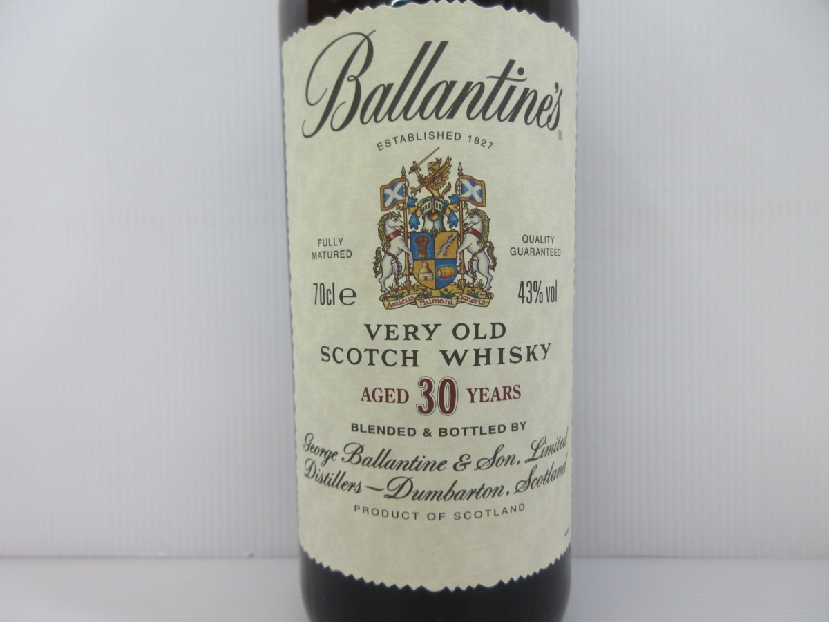 バランタイン 30年 ベリーオールド Ballantine's VERY OLD 700ml 43