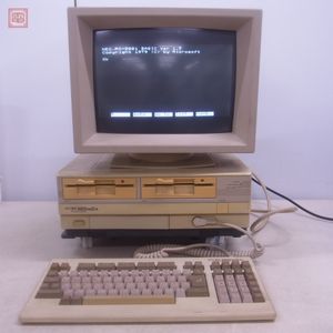 PC8801MkIISR キーボード モニター付き ジャンク あかう