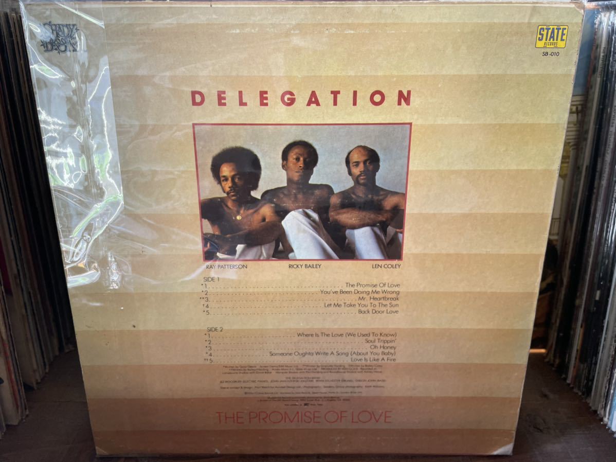 DELEGATION THE PROMISED OF LOVE LP US ORIGINAL PRESS!! メロウ