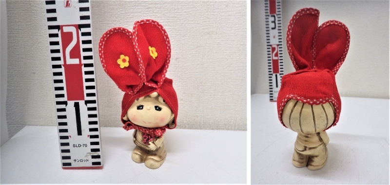 Y829-2 昭和レトロ まことちゃん ソフビ人形 ふた子のモンチッチ