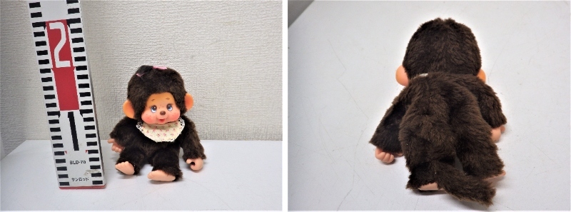 レトロ　ソフビ　モンチッチ他　人形まとめ売り Y829-2 昭和レトロ まことちゃん ソフビ人形 ふた子のモンチッチ