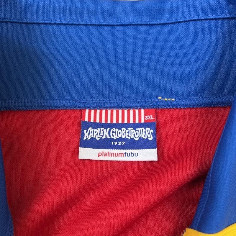 プラチナムフブ 希少 Harlem Globetrotters 半袖 ゲームシャツ  