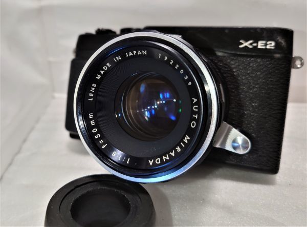 希少・動作良好　ミランダ MIRANDA センソレックス II 50mm 希少！極上AUTO MIRANDA ミランダ 50mm F1.8 L39変換アダプター付き