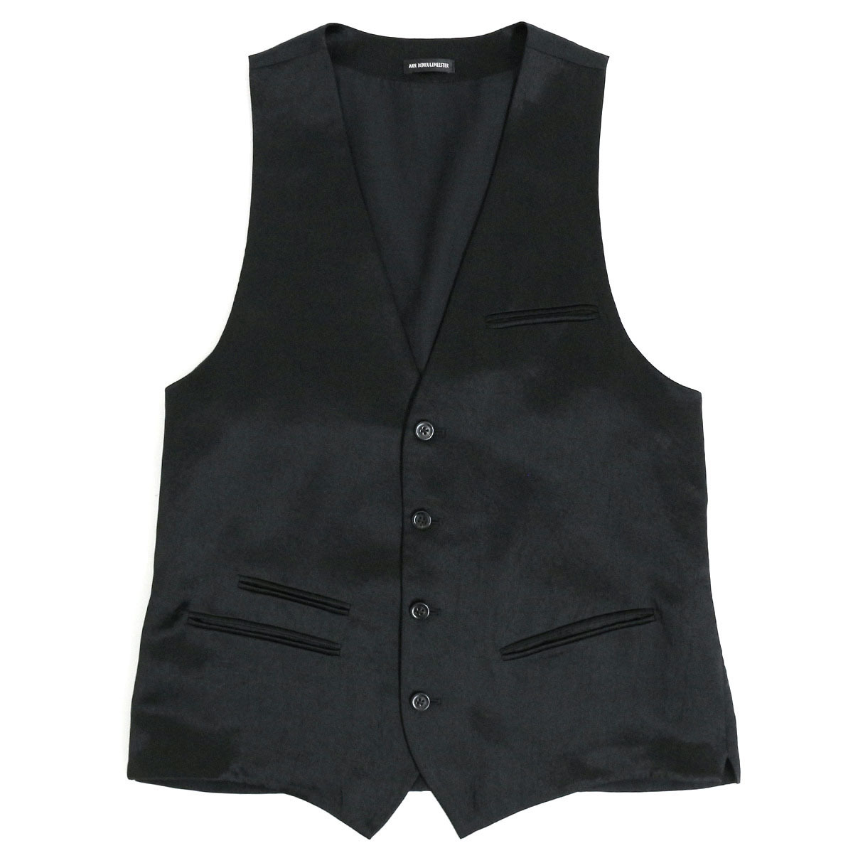 ANN DEMEULEMEESTER 21AW CHARLOTTE SLOUCHY WAISTCOAT アセテート