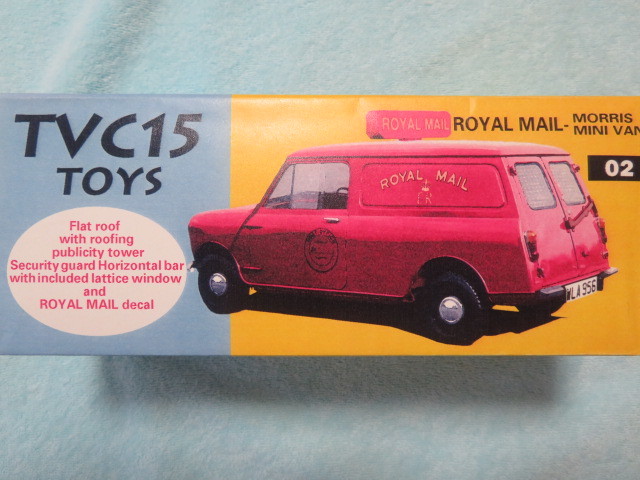 レジンキット 1/24 TVC15 Toys - Royal Mail Morris Mini Van(商用車
