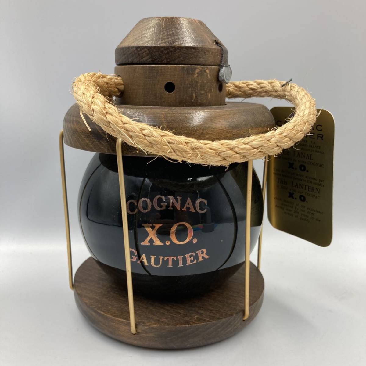9.1 NG-T51☆未開栓 コニャック XO ゴーティエ☆容量 700ml/アルコール