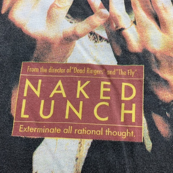 裸のランチ Tシャツ ヴィンテージ フォトプリント バロウズ NAKED