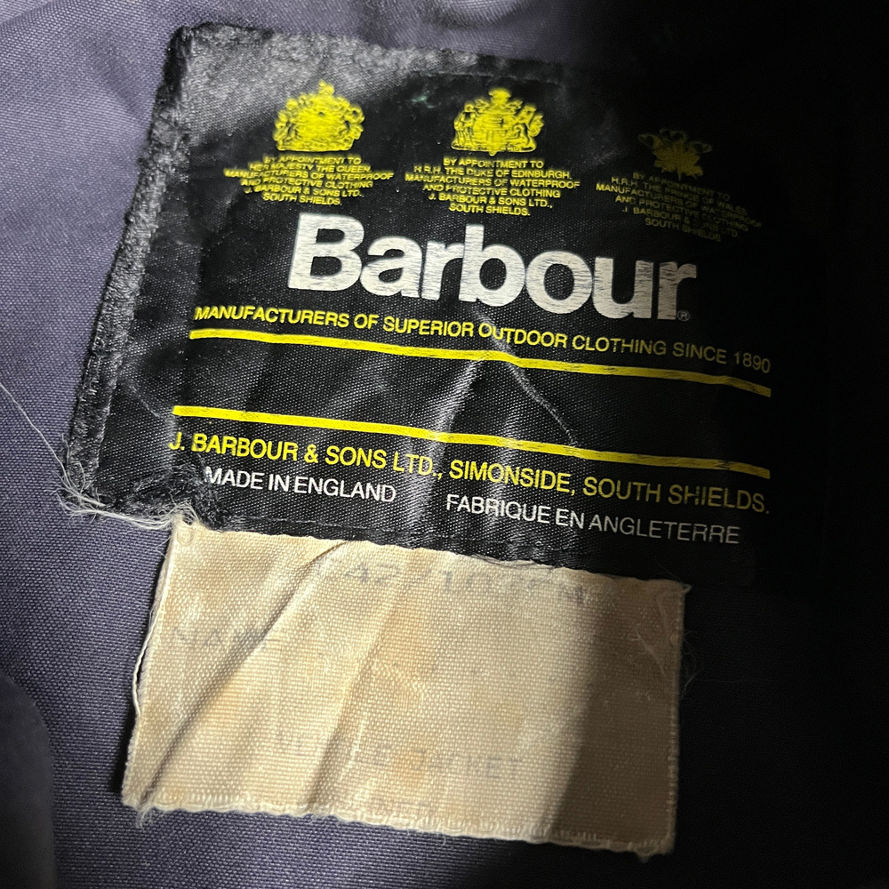 幻C42! バブアー ベンタイル ジャケット ネイビー BARBOUR VENTILE 
