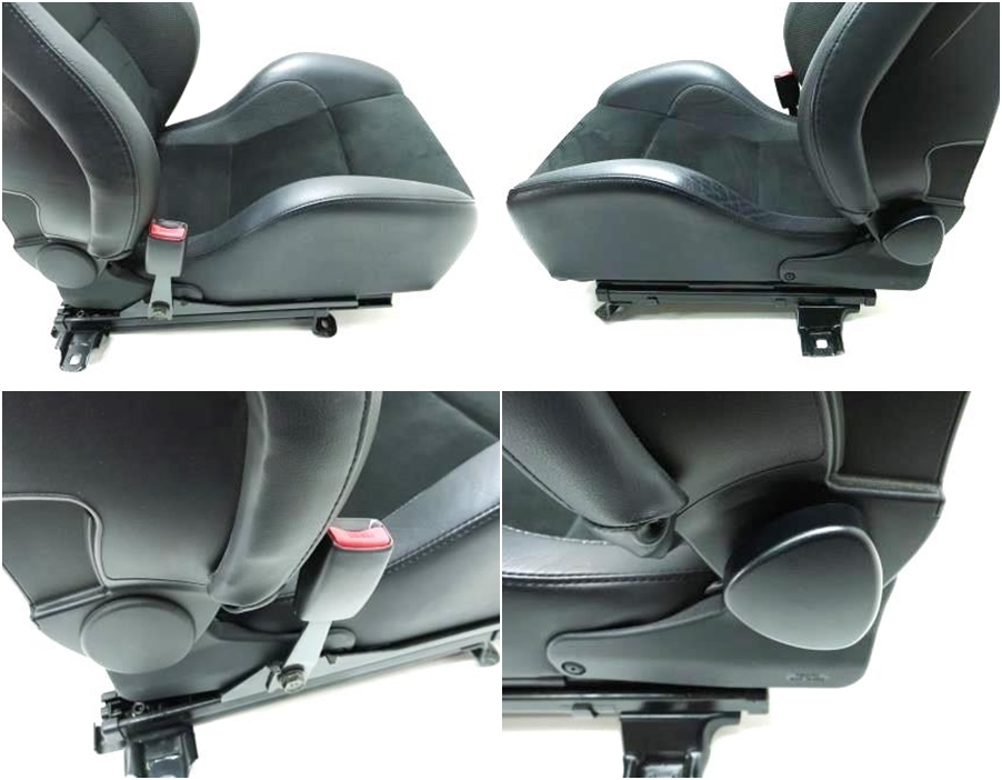 エボ9純正 レカロシート 助手席 ハーフレザー ☆ CT9A ランエボ9 GSR 