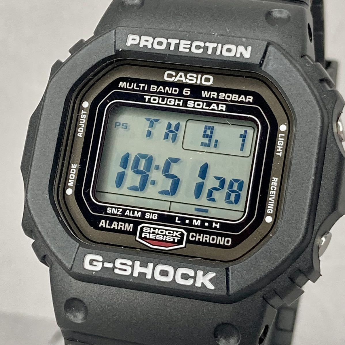 割引セール 極美品G-SHOCK GW-5000-1JF タフソーラー 電波受信 電波 