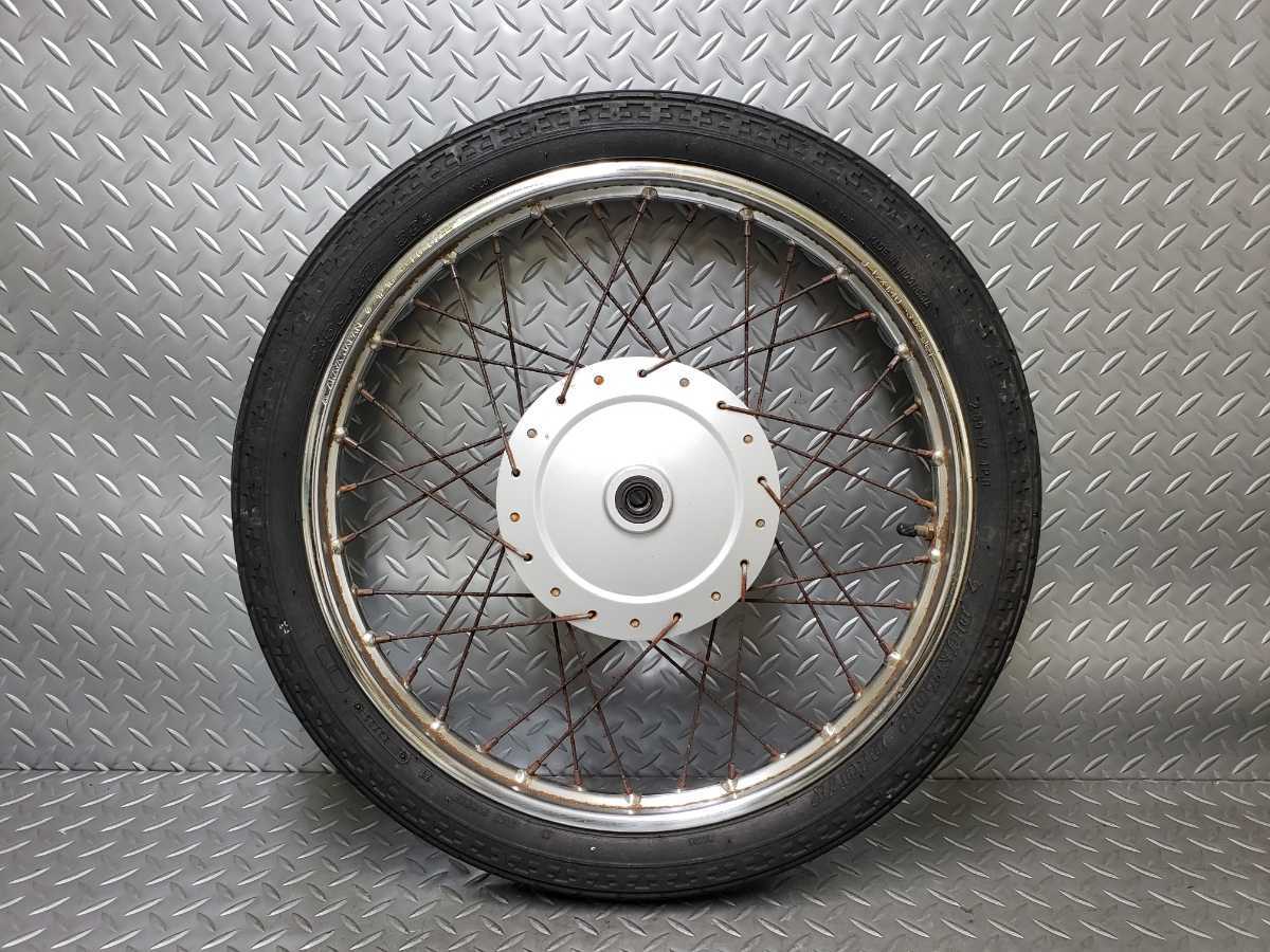 スーパーカブ90カスタム セル付 HA02 フロントホイール ビッグドラム