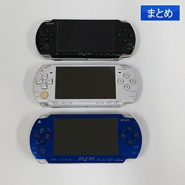 gH675a [動作未確認] SONY 本体 PSP-1000 2000 3000 計3点