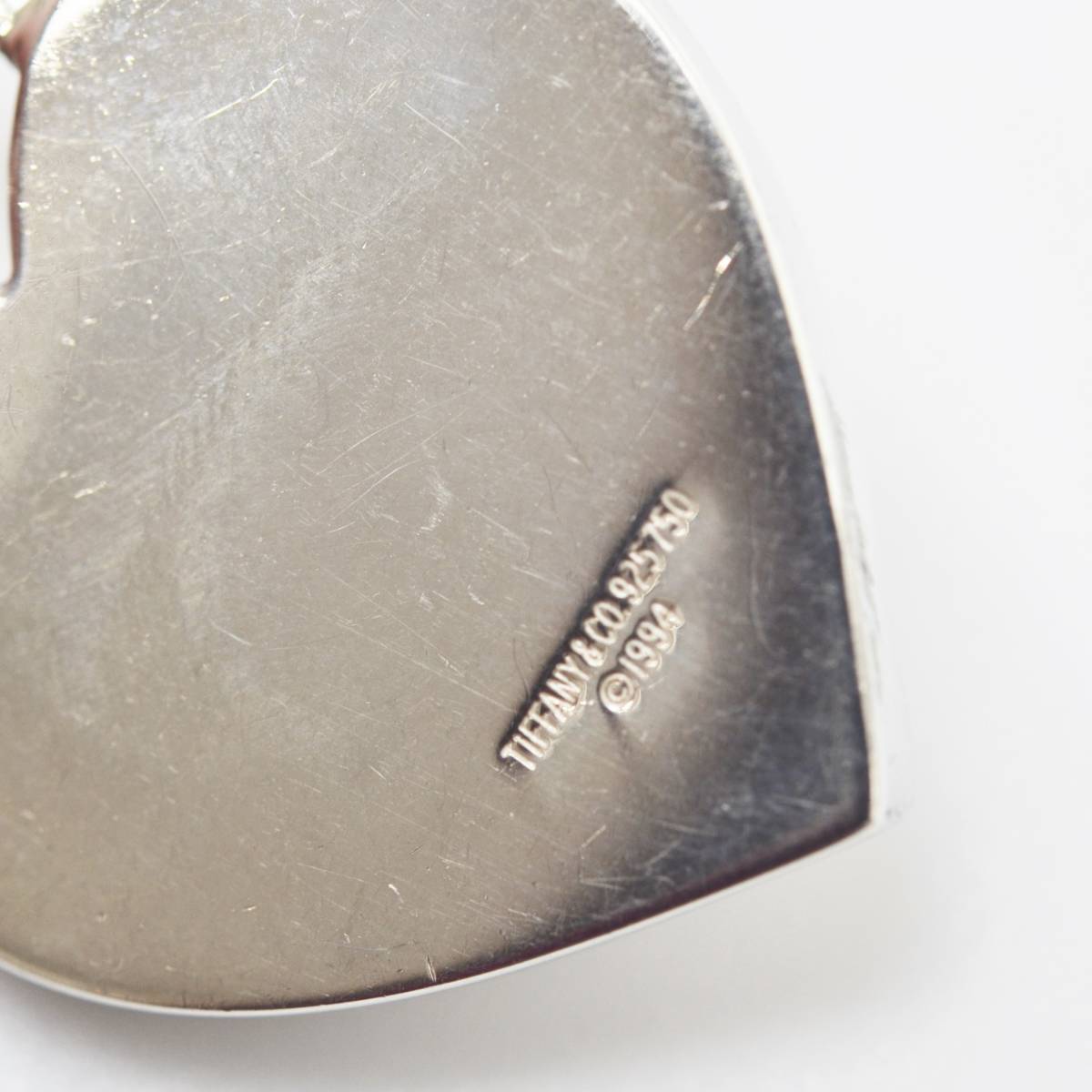 H 1円スタート Tiffany&Co. ティファニー ハート ロック キー シルバー