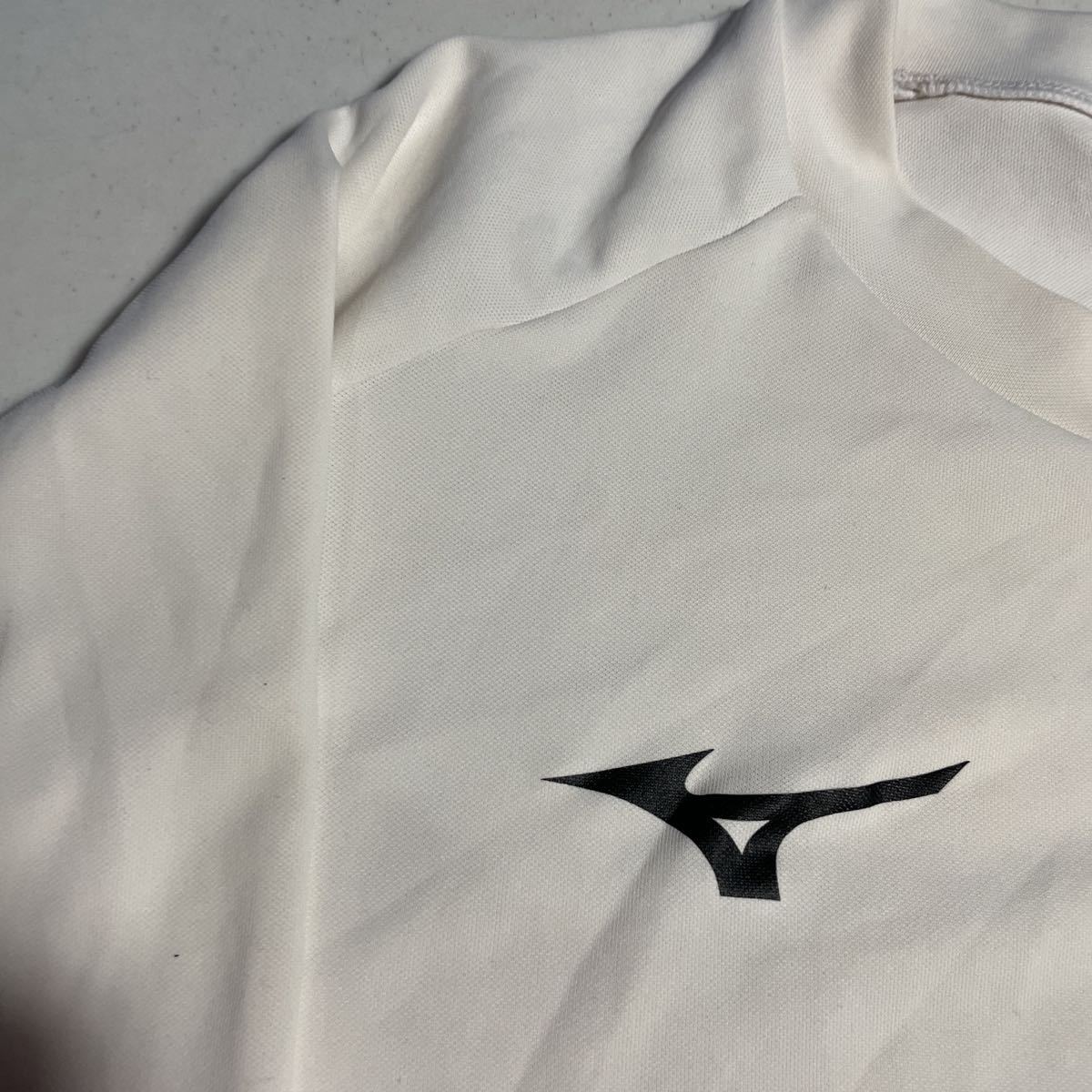神奈川県 大船高校 サッカー部 ミズノ MIZUNO 支給 着用 白 ホワイト