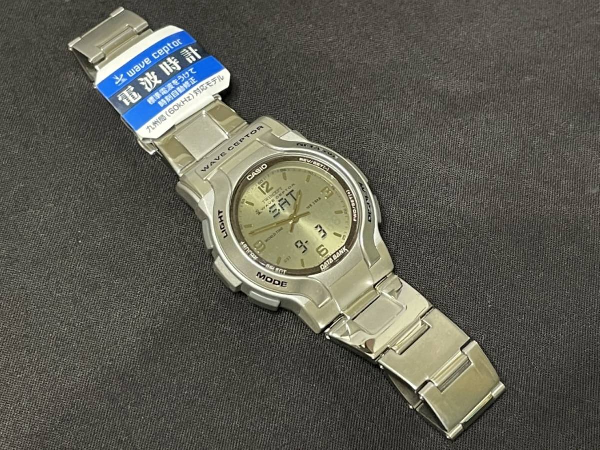 ★送料無料★【 CASIO 】電波時計 WVA-2000 [2703] 九州局(60kHz)対応モデル 5気圧防水 カシオ WAVE CEPTOR