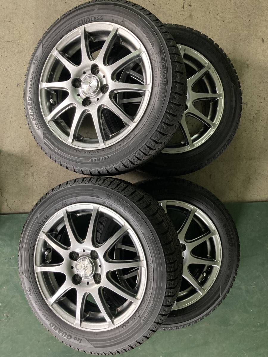  YS アルミ スタッドレス LOXARNY SPORT BADX 14&times;4.5J+45 100/4H ヨコハマ アイスガードiG50プラス 155/65R14 4本(スタッドレスタイヤ)｜売買されたオークション情報、yahooの商品情報をアーカイブ公開 - 4穴
