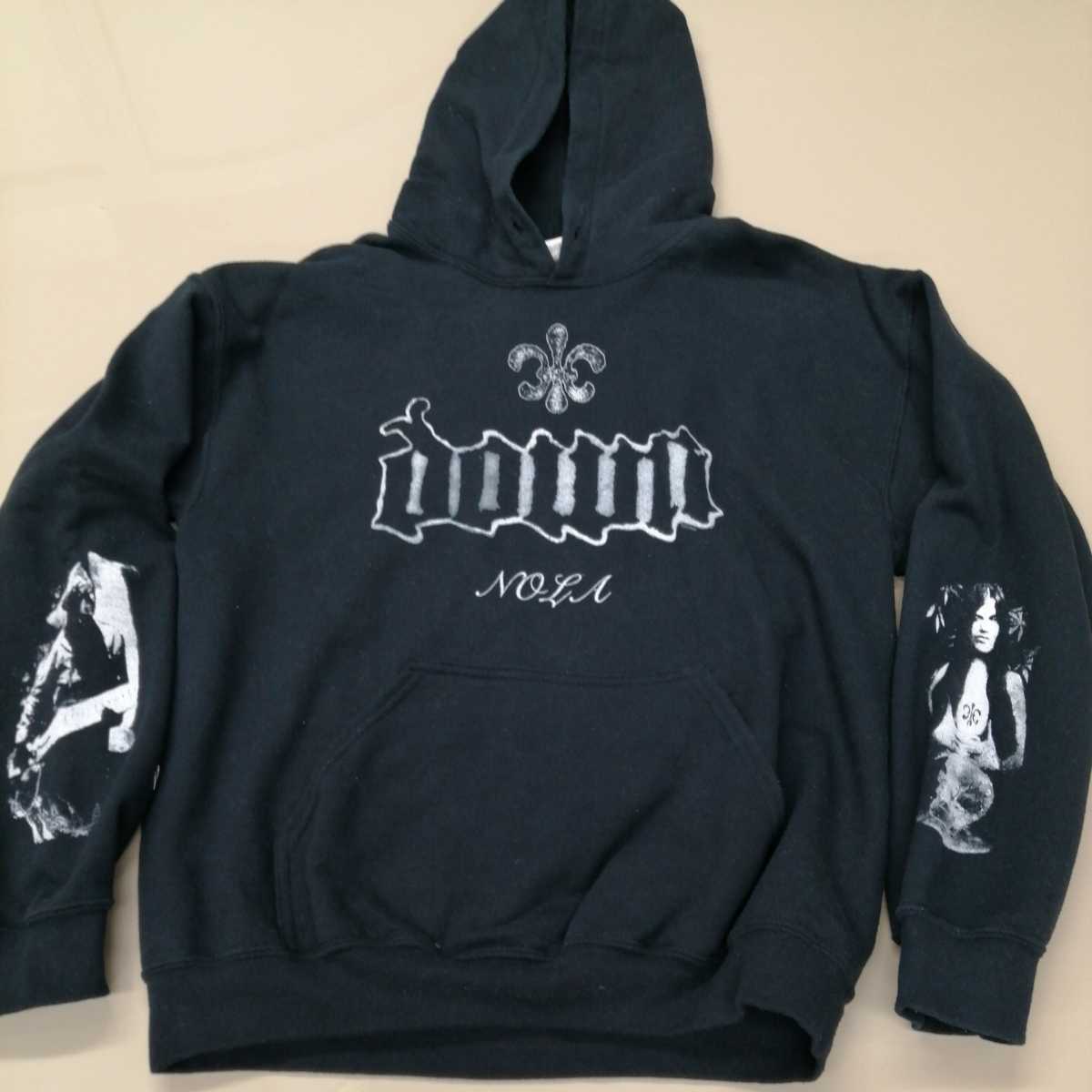 【安い，100%新品】 B09 バンドTシャツ ダウン プルオーバーパーカー フーディー ダウン nola DOWN philip Anselmo PANTERA SUPER JOINT RITUAL(Tシャツ)｜売買されたオークション情報、yahooの商品情報をアーカイブ公開 - オーク Tシャツ