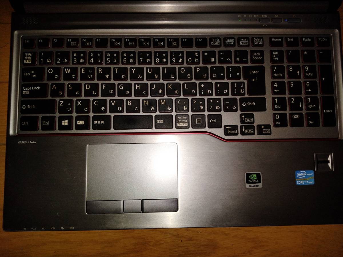 富士通/CELSIUS H730/モバイルワークステーション(Win11/Core i7