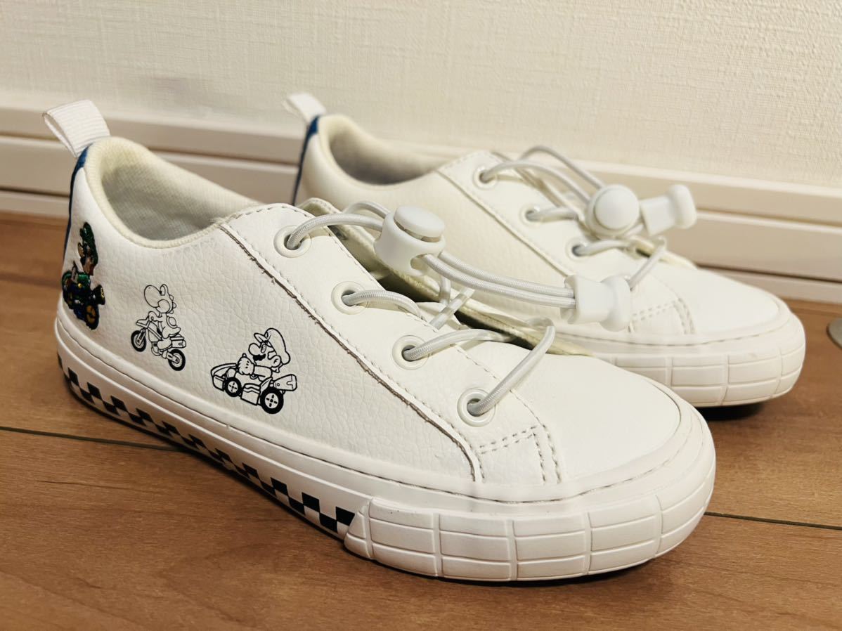 ☆ 送料無料 ☆ 極美品 即決 スーパーマリオ スニーカー ZARA EU29 18.5cm ☆ キッズスニーカー ☆ 任天堂 ニンテンドー ☆ 
