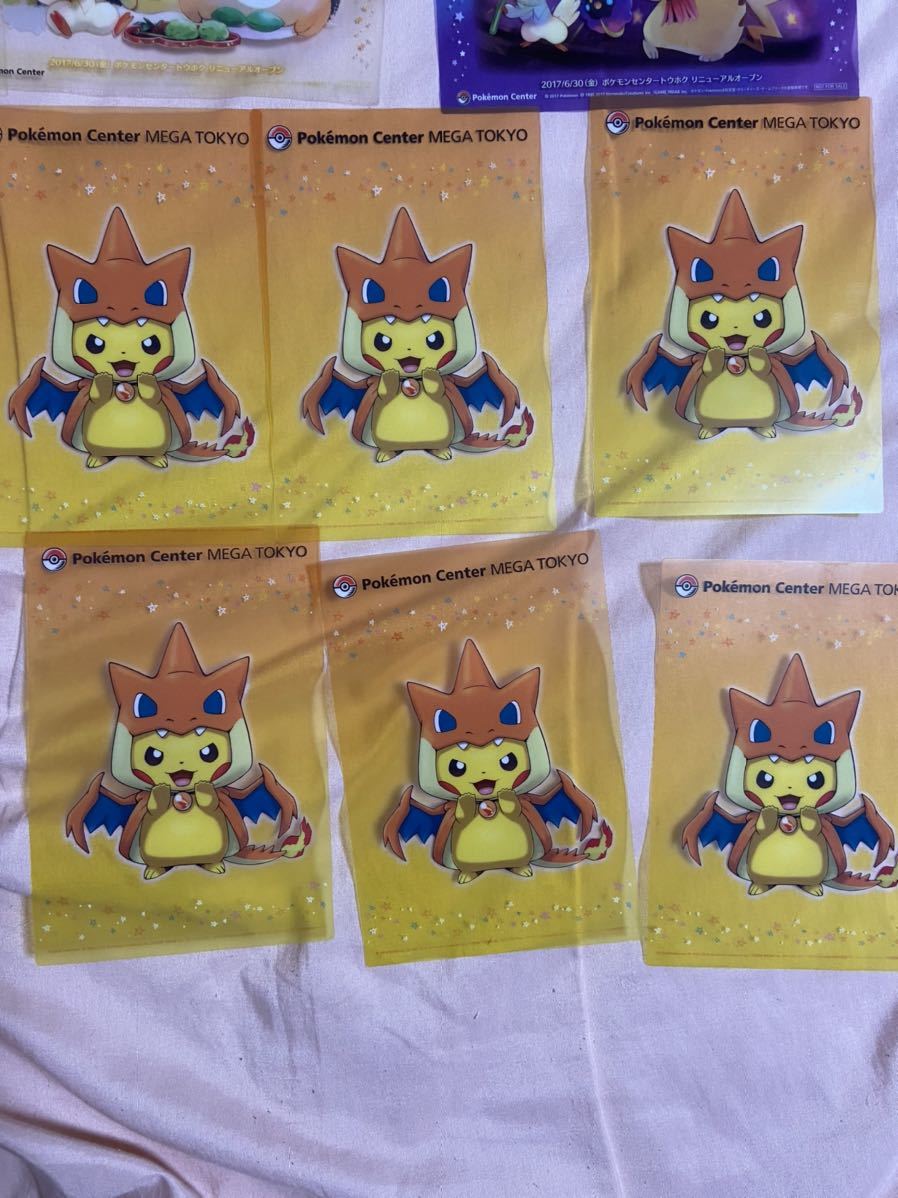 ポケモン - A4クリアファイル クリアカード2種 ポンチョを着 ポケモン
