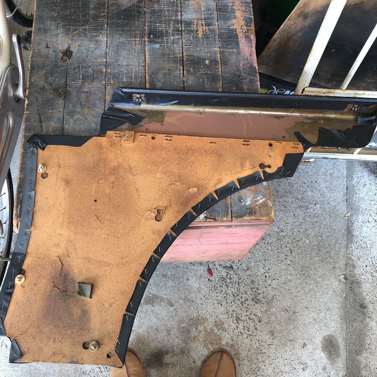 AE86 左右セット 内装 トレノ 前期 クォーター 2ドア 内張り トヨタ