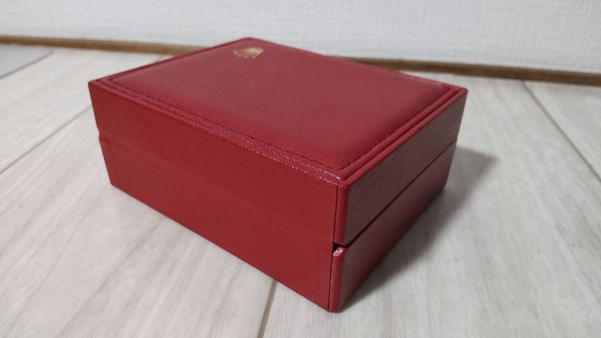 ROLEX 腕時計用 空箱 14.00.71 赤色 純正 箱のみ S.A. GENEVE SUISSE