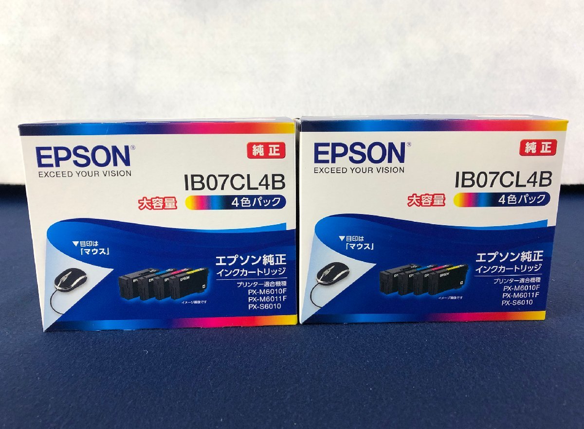 日本ストア ☆未使用品☆【未開封】純正インクカートリッジ4色パック2