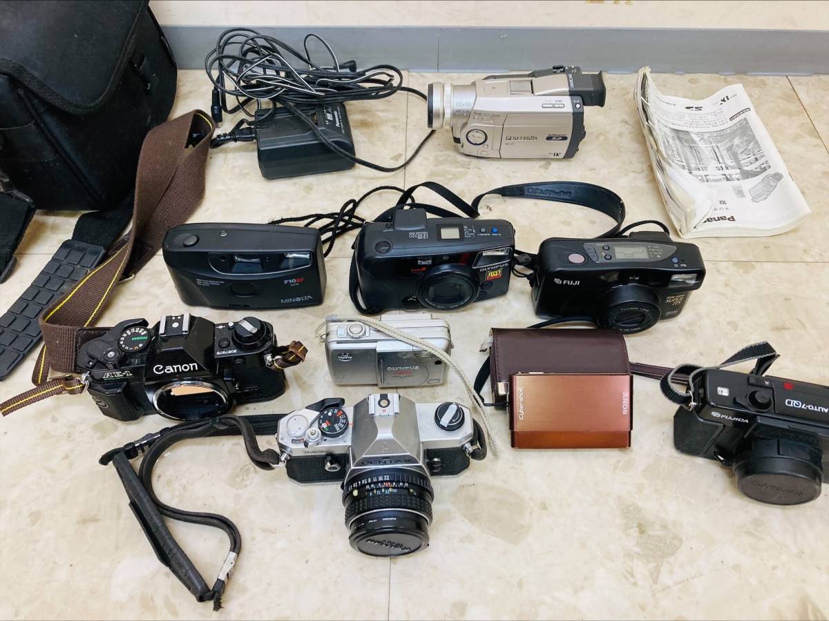 動作品」17台CCDデジタルカメラ まとめ売り