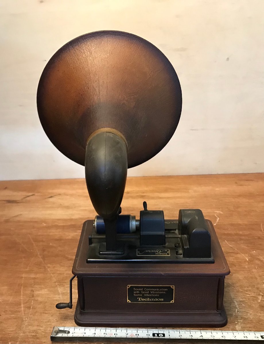 Edison Opera Phonograph Cylinder オルゴール 0 * Oak