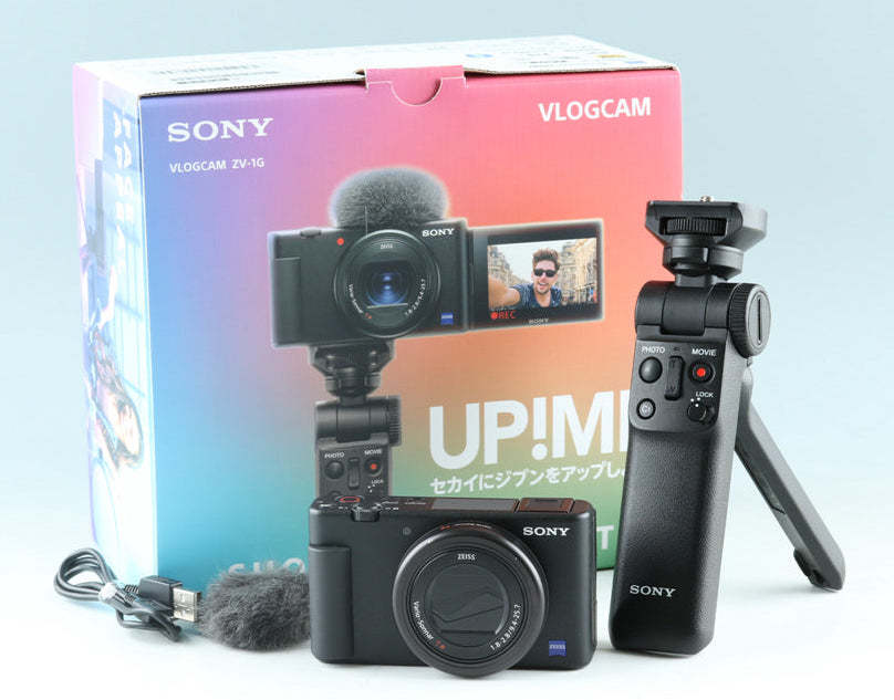 中古美品☆VLOG用カメラ【SONY / ZV-1G / SHOOTING GRIP KIT】VLOGCAM