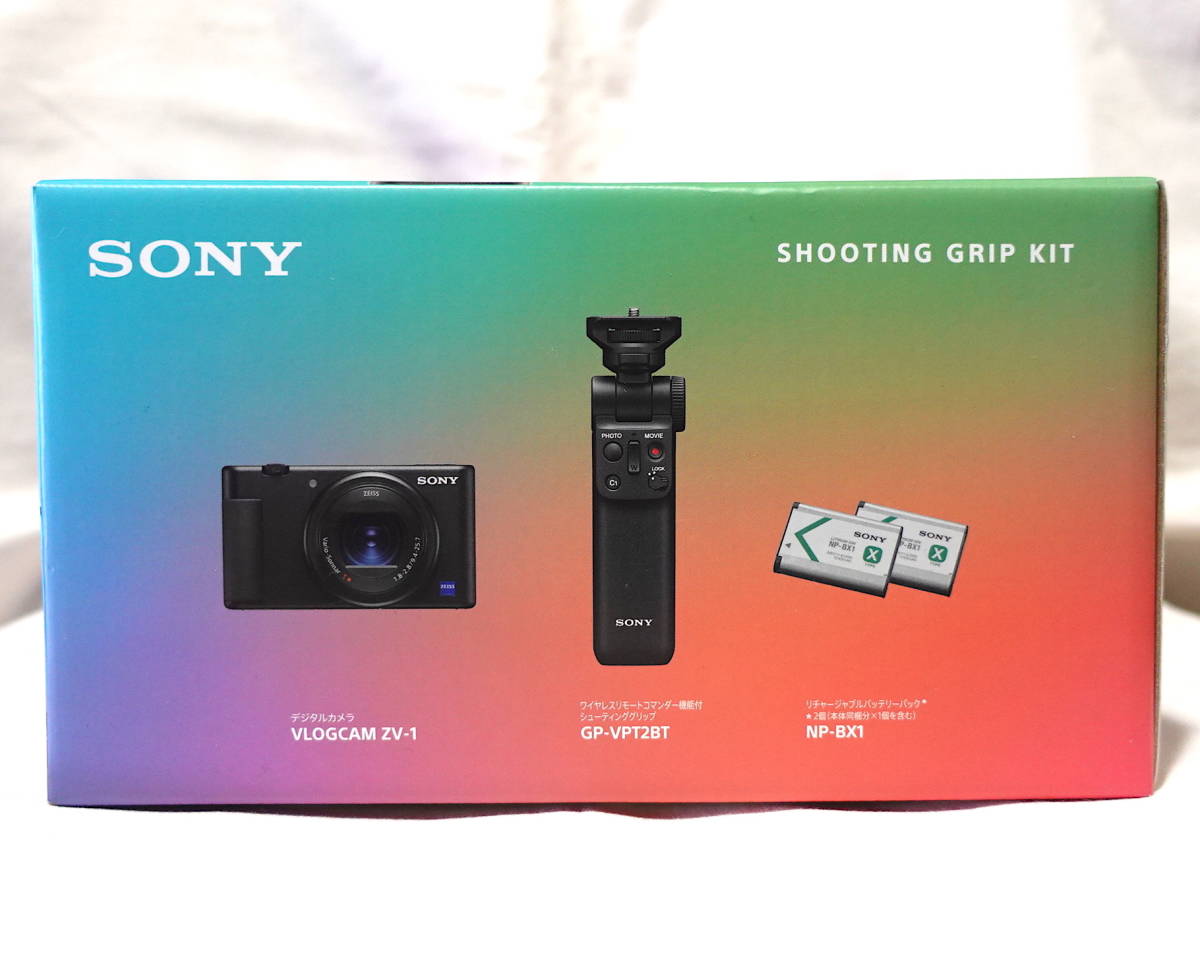 中古美品☆VLOG用カメラ【SONY / ZV-1G / SHOOTING GRIP KIT】VLOGCAM