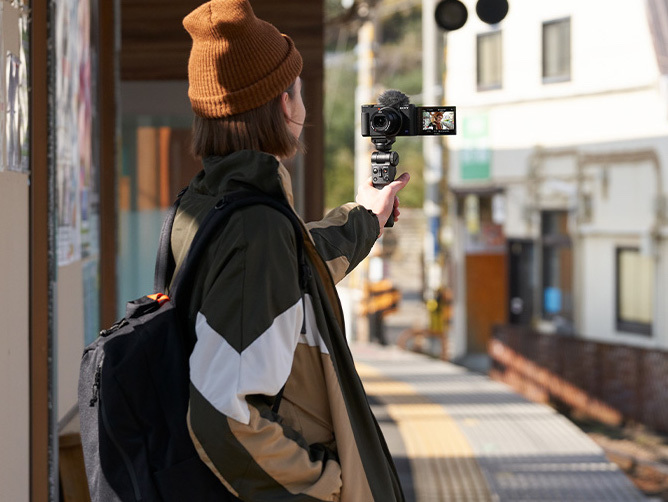 中古美品☆VLOG用カメラ【SONY / ZV-1G / SHOOTING GRIP KIT】VLOGCAM