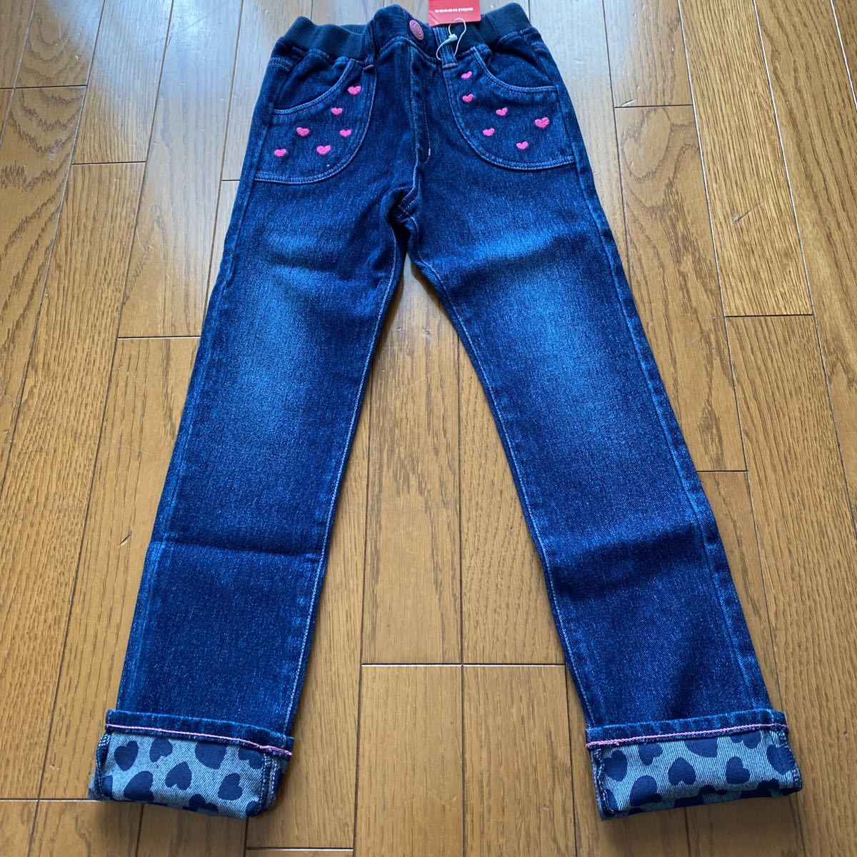  今回のみ特別価格 ミキハウス ストレッチジーンズ 130(130（125～134cm）)｜売買されたオークション情報、yahooの商品情報をアーカイブ公開 - オークファン ジーンズ