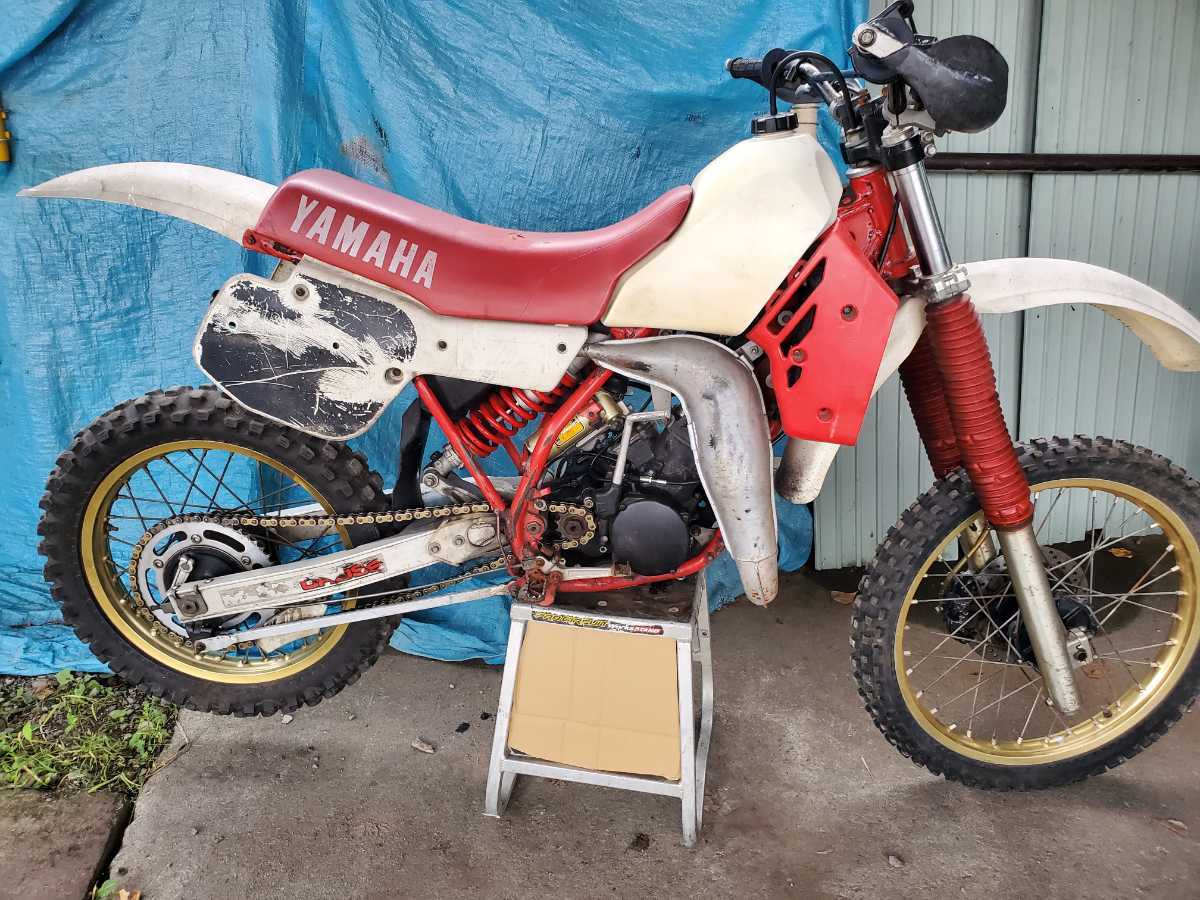 北海道　YAMAHA YZ125　55Y　実動車　ビンテージ　機関良好　オフロード