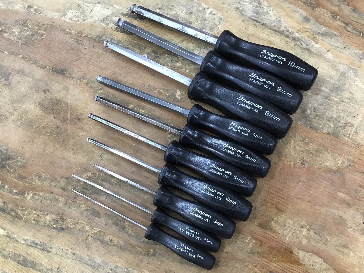 中古品】 Snap-on / スナップオン ボール ヘックス ドライバー 2mm 