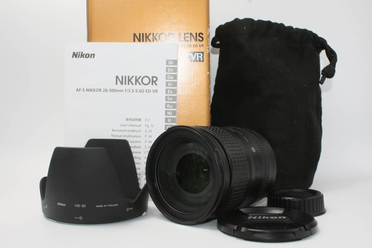 ☆美品☆ Nikon ニコン AF-S NIKKOR 28-300mm F3.5-5.6 G ED