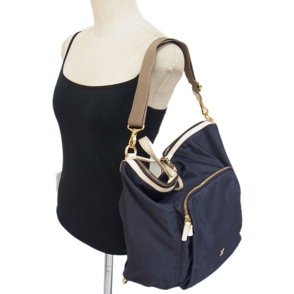 美品○サザビー バックパック リュック ショルダーバッグ SAZABY 