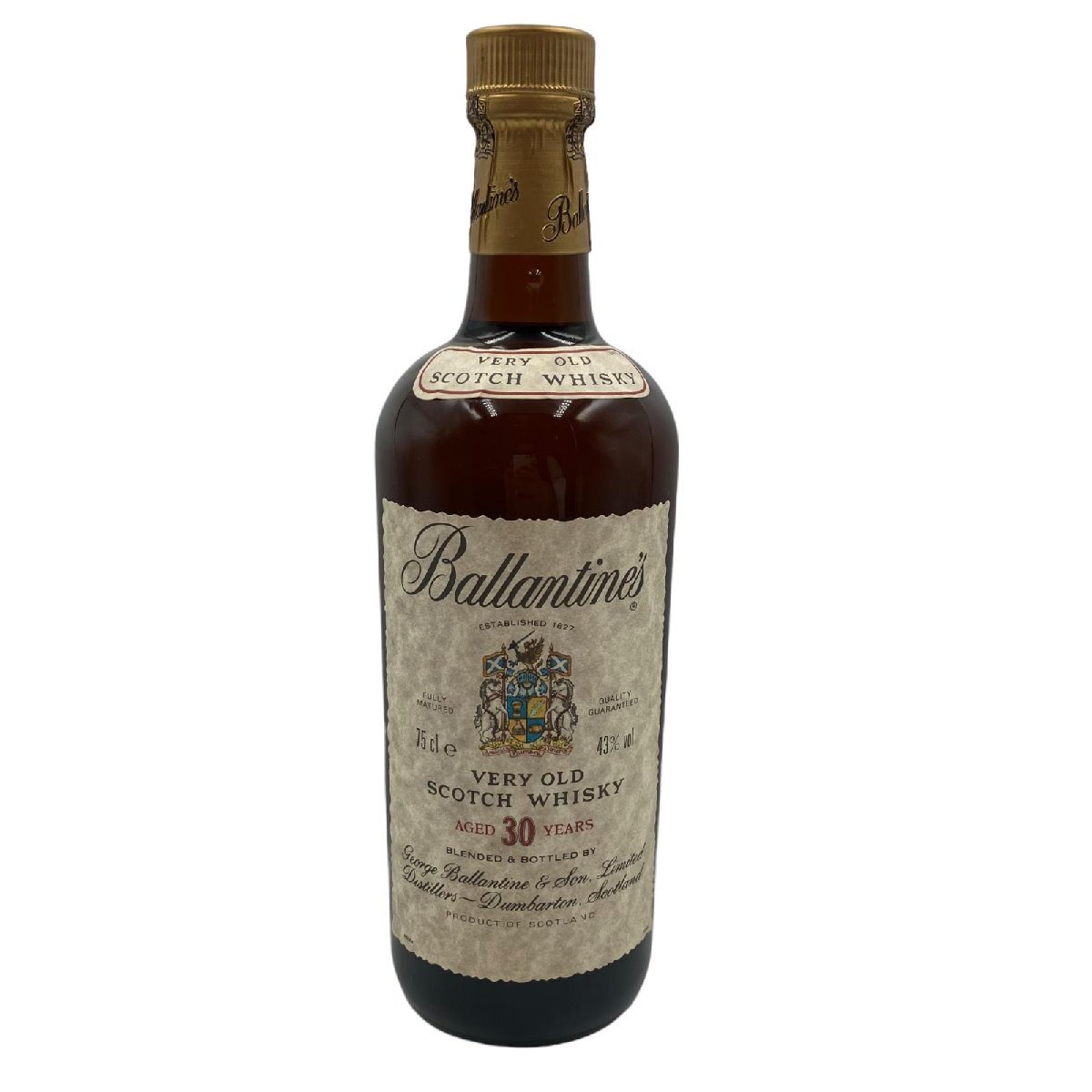 バランタイン 30年 ベリーオールド ◇注目! 金キャップ Ballantine