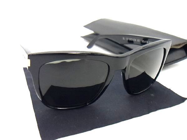 1円 □極美品□ SAINT LAURENT サンローラン SL137 DEVON 001 55□19 