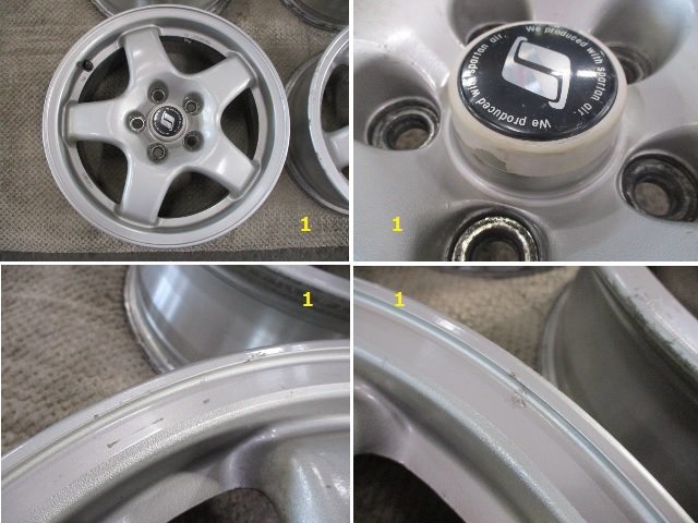 スカイライン R32 GTS-T タイプM 純正アルミホイール 16x6.5J +40 5H 