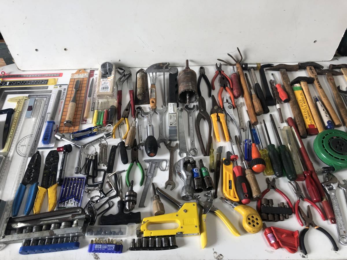 ⑬◇大量◇工具 大工道具◇まとめて DIY ハンドツール 鑿/ノミ レンチ 