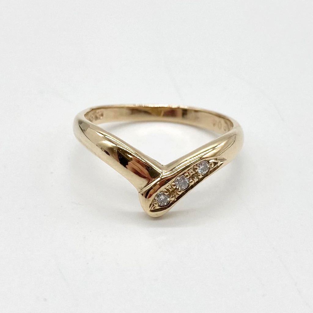 □ジュエリーマキ K9ダイヤモンドリング□重量約1.7g diamond ring 