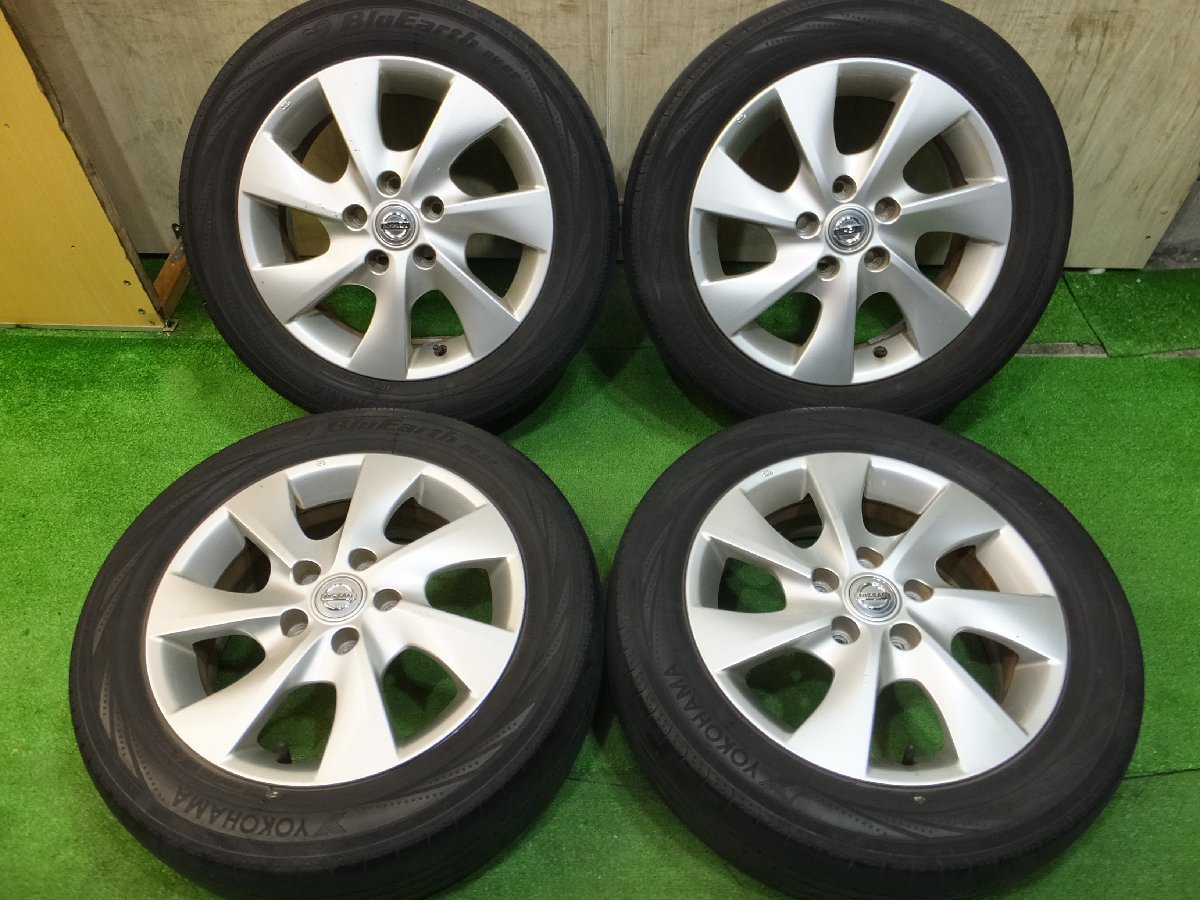 2025，爆買い 4本価格☆日産 セレナ 純正 195/60R16 ヨコハマ ブルー